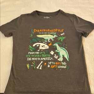 Cat & Jack Charcoal Parasaurolophus Tee